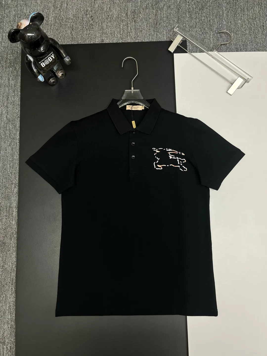 BURBERRY New Arrival Polo Same Style 210 ， Factory New Arrival Versatile : Black White Size：M-XXXL